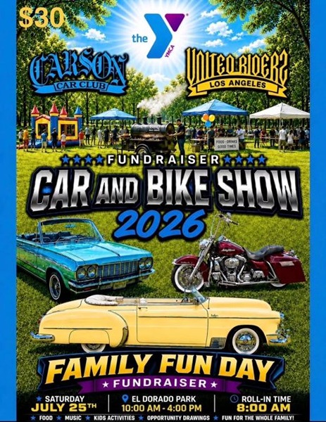 Family Fun Day Car and Bike Show flyer July 2026
